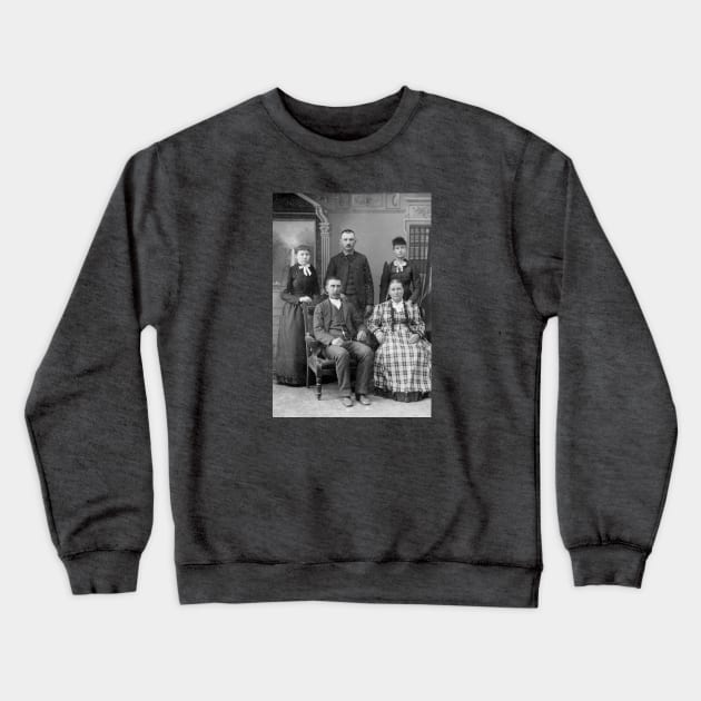 Instant Ancestors Vintage Photography Crewneck Sweatshirt by Vintage Photos